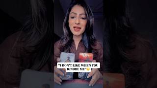 “I DON’T LIKE WHEN YOU IGNORE ME!”😓 #tarotlovereading #tarot