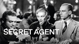 Secret Agent (1936) | Alfred Hitchcock Full Movie | Classic British Spy Thriller
