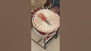 How rattan matt weaving is done on baskets: An Incredibly Easy Method That Works For All.