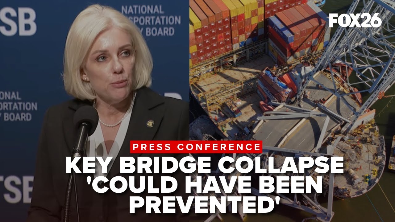 NTSB: Key Bridge was nearly 30 times above acceptable risk for