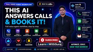 I Built an AI Voice Agent That Books Appointments — Full n8n Workflow