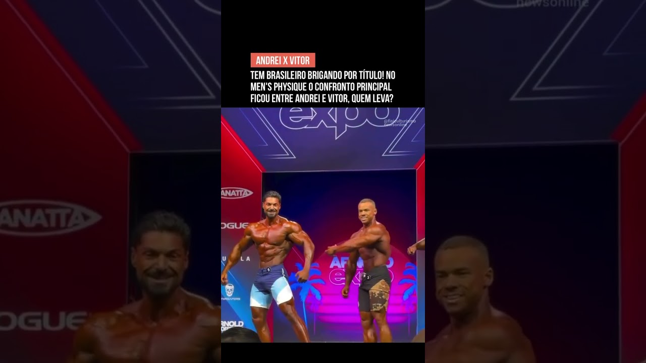 Andrei Deiu’ X Vitor Chaves quem vence o Arnold UK? 😱🤯