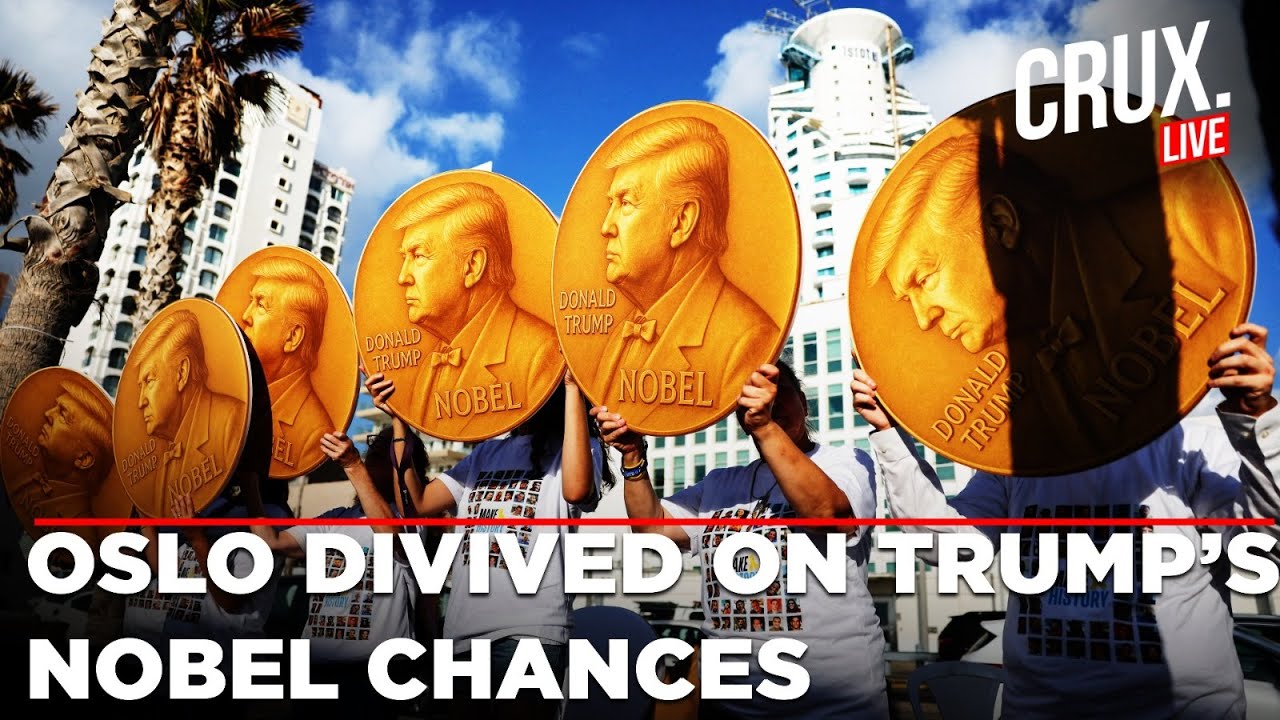 Nobel Peace Prize LIVE | Oslo Reacts To Possibility of  Trump Winning | Gaza War | Israel Hamas
