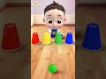 Cup and Ball Matching Challenge 2 | LiaChaCha