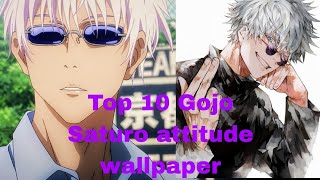 Saturo Gojo Atude Wallpaper Jujutsu Kaisen