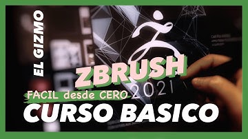 🔴Cómo usar el GIZMO para mover, rotar y escalar 💥CURSO BÁSICO ZBRUSH 2021 ¡¡FÁCIL desde CERO!! #03