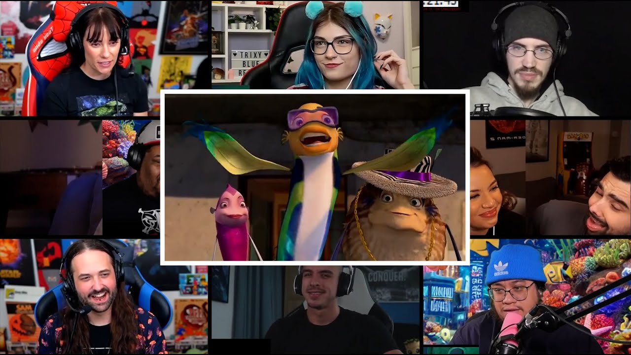 Car Wash Song | Shark Tale : 2004 | Reaction Mashup