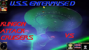 USS Enterprise D vs 3 Vor