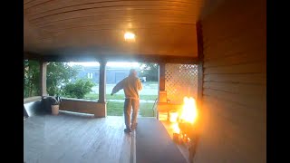 WATCH | Suspect captured on video setting fire to Trumbull County home; $5,000 reward offered