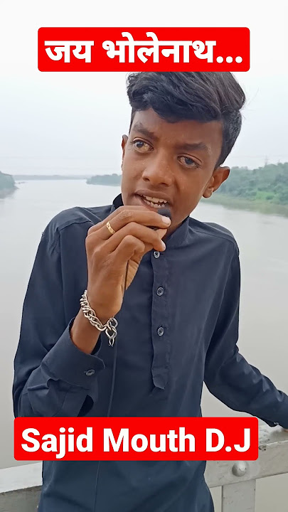 Sajid Mouth DJ || He produces DJ sound from his mouth | Jai Bholenath | Jharkhand Beat Box Boy