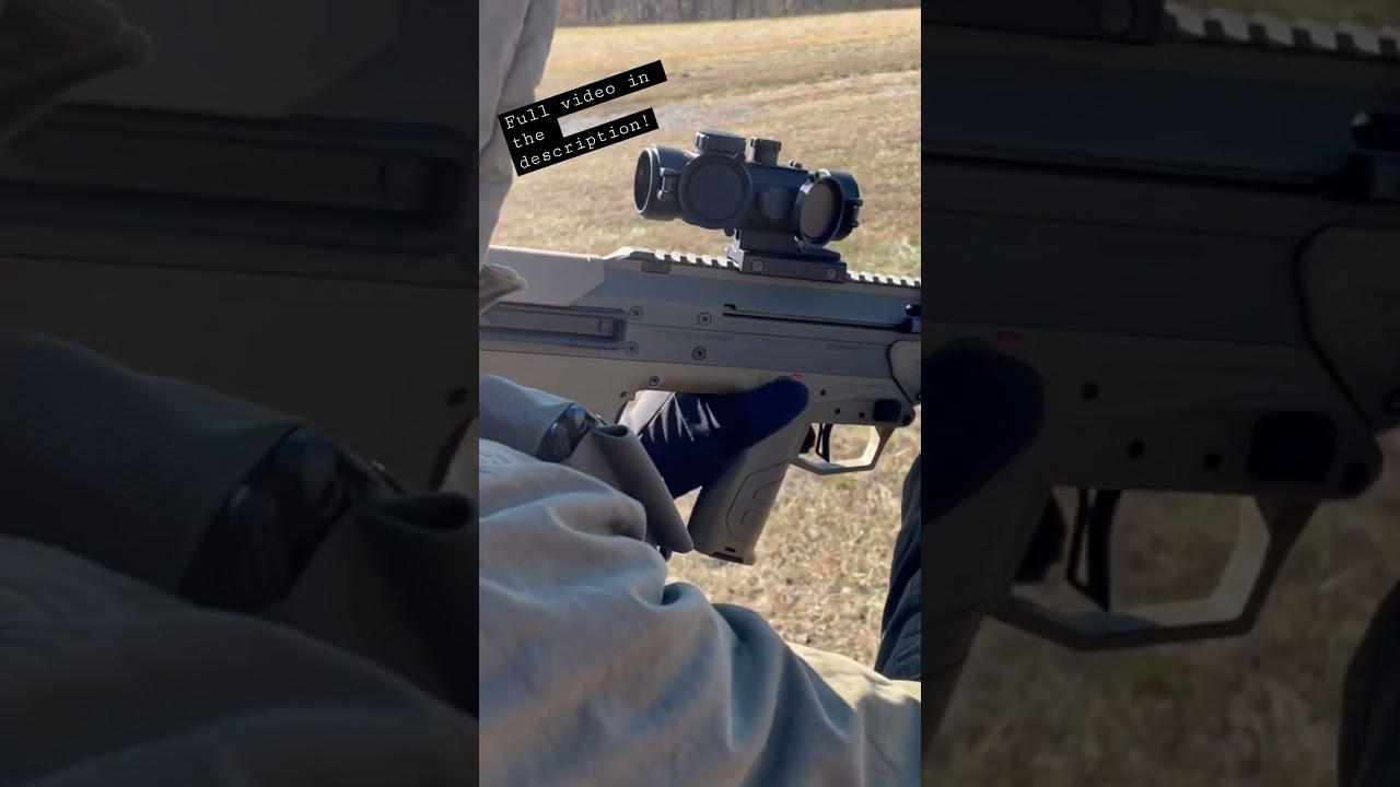 An ergonomic issue with Bullpups, brass to the face for lefties