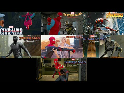 All MCU Spider-Man Suits - Marvel's Spider-Man PS5 (4K 60FPS) 2016 - 2021