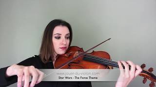 Star Wars - The force Theme - Easy violin cover