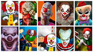 Clown 🤡 Caught Scene Battle part 15 - Death Park+Freaky Clown+It Clown+Neighbor Clown+Evil Clown...
