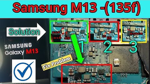 Samsung M13 light problem 100%Fix Solution 
