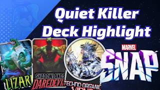 Details Daredevil Techo Organic Virus is quietly KILLING IT! | Marvel SNAP Deck Highlight Guide