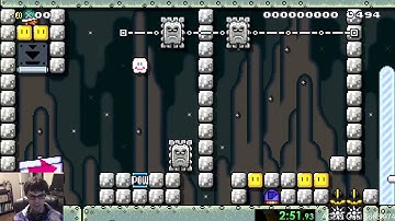 Super Mario Maker - Sethbling One-Screen Puzzle #3