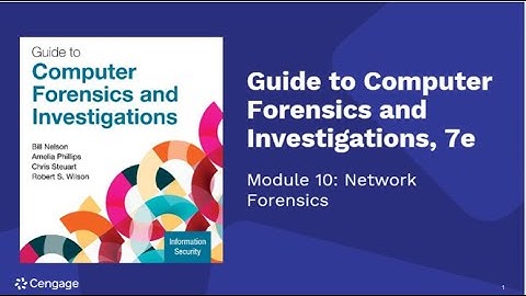 CSC151 Module 10 Network Forensics