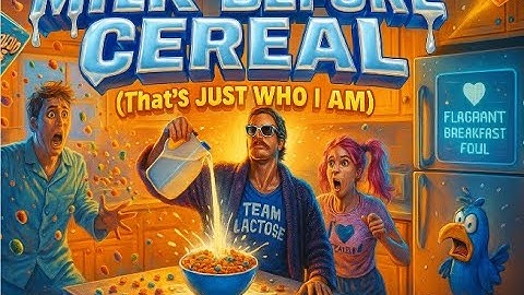 🥣 Milk Before Cereal (That’s Just Who I Am) – Official Music Video 🥛