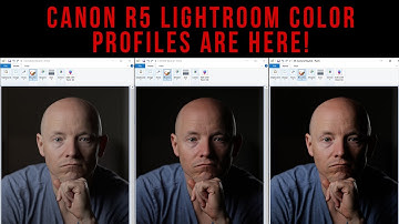 Camera Matching Profiles Are HERE for the Canon R5 In Adobe Lightroom!! | Lightroom 11 Update