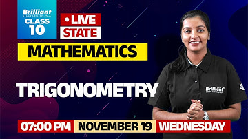 Class 10 MATHEMATICS– Live Session!  |  STATE | November 19, 2025