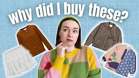 I regret buying these clothes...here's why
