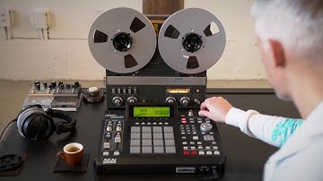 ReVox A77 (Mark IV) Reel-To-Reel × AKAI MPC 2500 Drum Machine: Tape Echo / Tape Loop Test