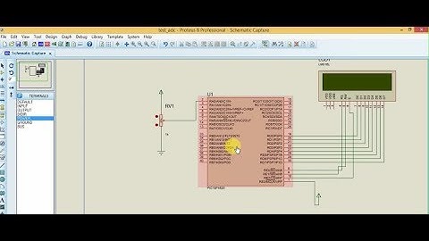 Internal ADC Programming of PIC18 Microcontroller
