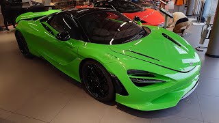 McLaren 750S Spider - Mantis Green | 4K 750s Mantis Green