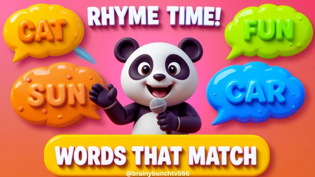 Rhyme Time! | Rhyming Words Song for Kids | Brainy Bunch TV566 - YouTube