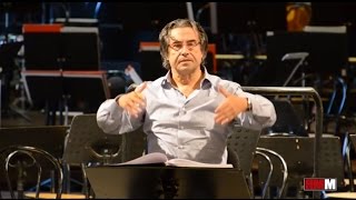 Giuseppe Verdi  Riccardo Muti  Nabucco  Va' Pensiero  Rehearsal