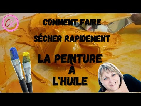 Vidéo: Comment Sécher Rapidement La Peinture à L'huile