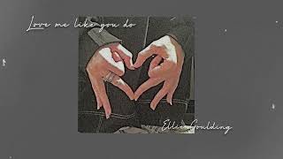 Ellie Goulding - love me like you do SLOWED & REVERB (KKRSD)