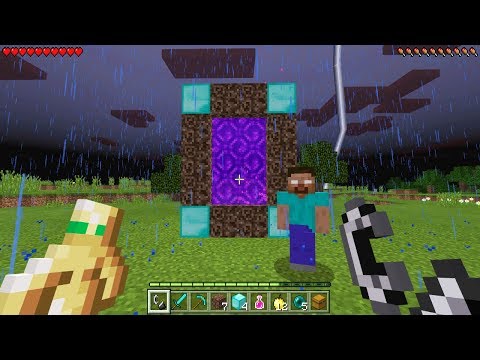 How To Get the New TRIDENT in Minecraft Pocket Edition 