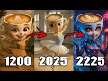 Evolution Of Ballerina Cappuccino In Differents Years Evolution Of Ballerina Cappuccino In Differents Years