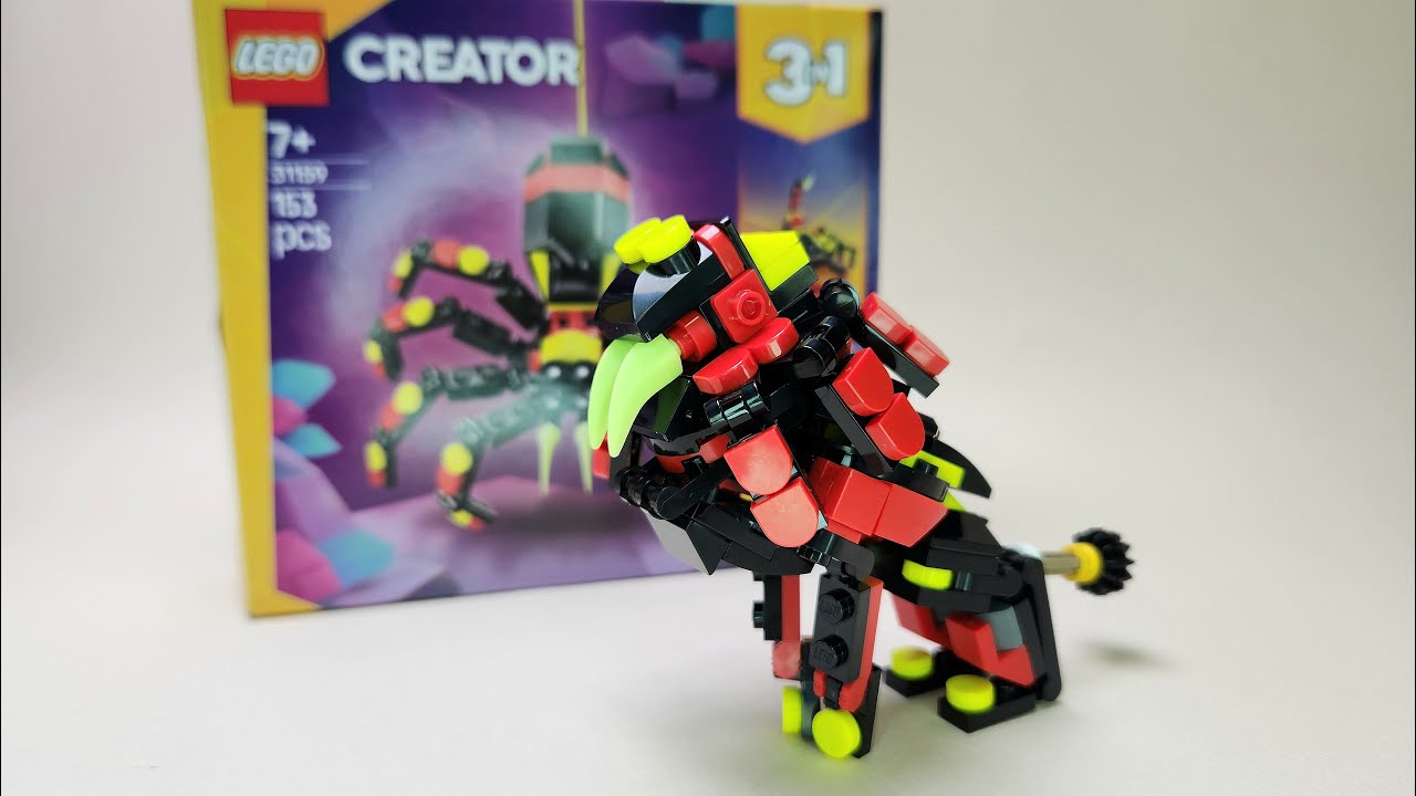 Lego 31159 Alternative Build (Lion) - YouTube