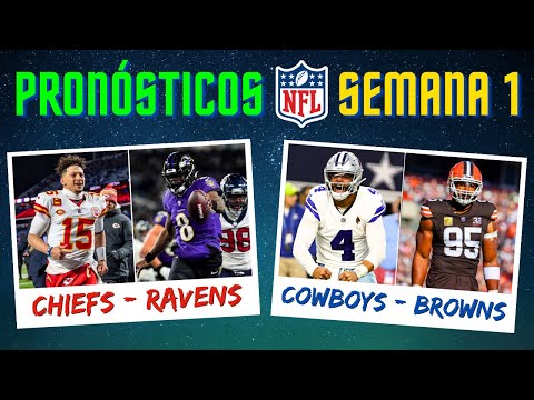 Pronósticos Semana 1 | ¿Quién ganará cada partido? | NFL 2024
