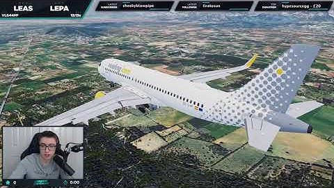 [P3D] FSLabs A320 Sharklets! | WINDY Palma Arrival (LEPA)