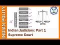 Indian Judiciary: Supreme Court of India | Indian Polity | SSC CGL | UPSC | by TVA