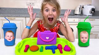 Five Kids Kinetic Sand Song + more Children's Songs and Videos