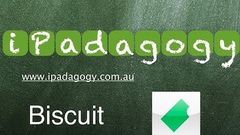 iPadagogy - App Review - Biscuit Video Tutorial
