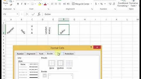 How To Use Orientation or Rotate Text in MS Excel 2013 Tutorial p15 Urdu Hindi
