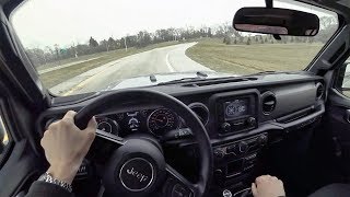 2018 Jeep Wrangler Sport 4x4 Manual - POV First Impressions (Binaural Audio)