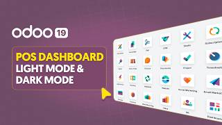 How to Switch Between Light and Dark Mode in Odoo 19 POS Dashboard