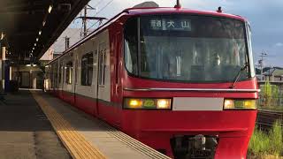 名鉄1800系リニューアル1803f(普通犬山行き) 新可児駅発車‼️