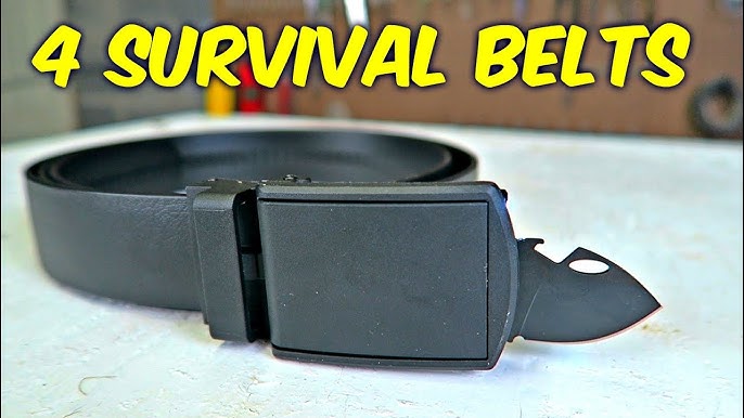 How to Put on a Cloth Belt With Two Metal Rings