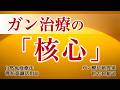 ガン治療の「核心」