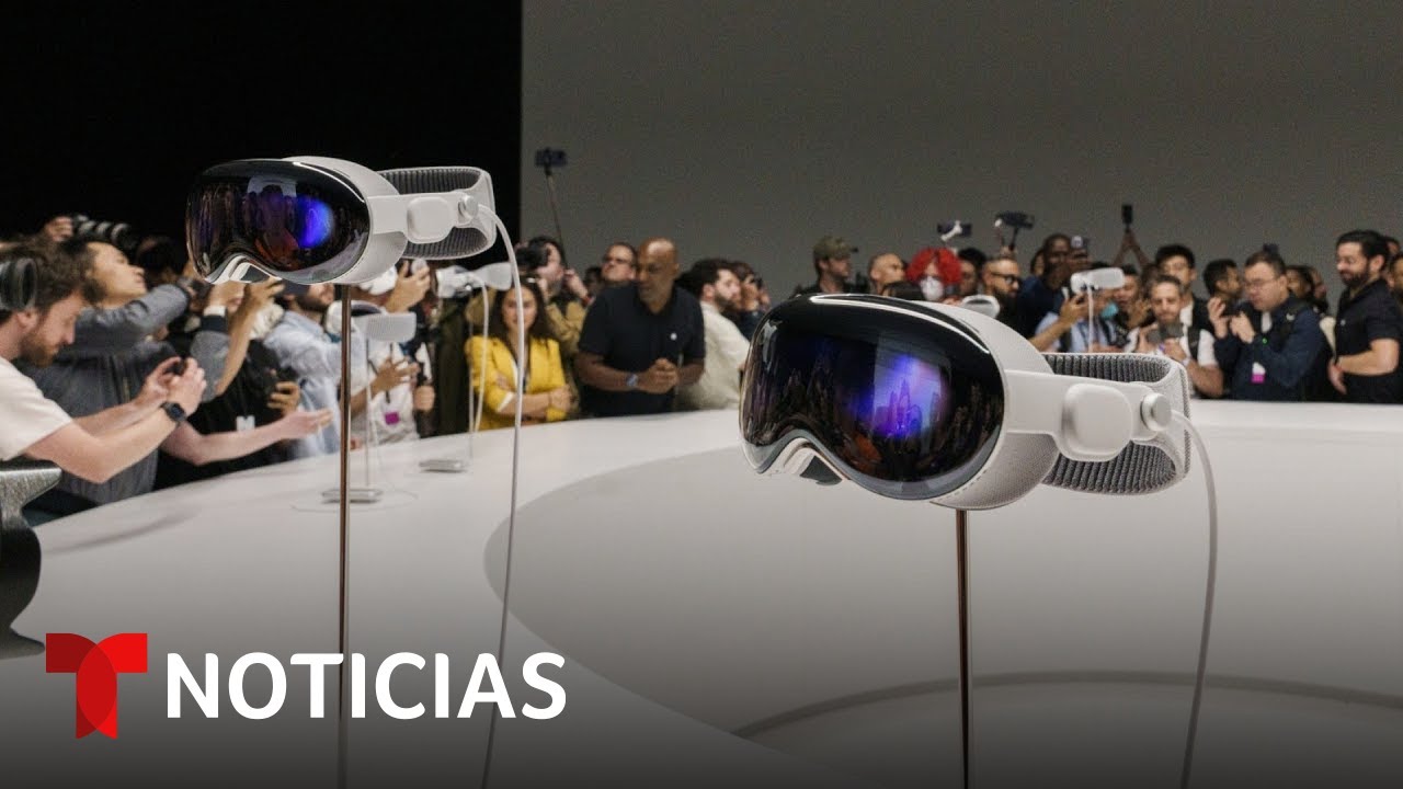 ⁣Apple lanza sus gafas Vision Pro de realidad mixta | Noticias Telemundo