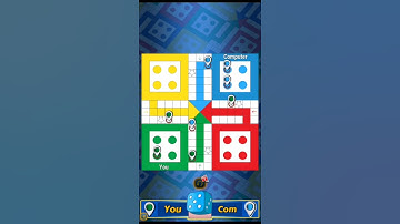 ludo game in 2 player gameplay #ludoking #ytshort #shorts