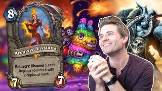 (Hearthstone) Archivist Elysiana and the Neverending Story